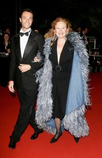 Katia Tchenko and Guest at the premiere of "Flandres" during the 59th International Cannes Film Festival.