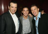 Chazz Palminteri, Shia LeBeouf and Channing Tatum at the after party of the premiere of "A Guide To Recognizing Your Saints."