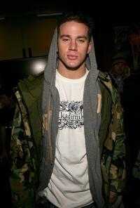 Channing Tatum at the Creative Coalition party.