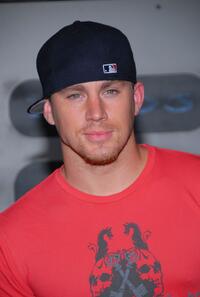 Channing Tatum at the XBOX 360 "Halo 3" sneak preview party.