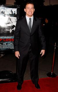 Channing Tatum at the premiere of "Stop-Loss."