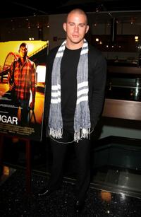 Channing Tatum at the Los Angeles premiere of "Sugar."