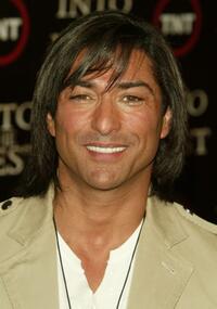 Jay Tavare at the premiere of "Into the West."