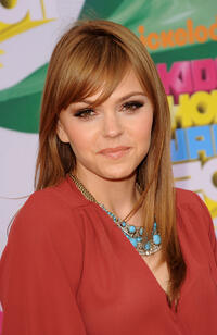 Aimee Teegarden at the Nickelodeon's 24th Annual Kids' Choice Awards in California.
