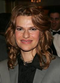 Sandra Bernhard at the opening night of "A Chorus Line."