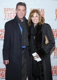 John Glover and Brynn Thayer at the opening night of "Bengal Tiger At The Baghdad Zoo" in New York.
