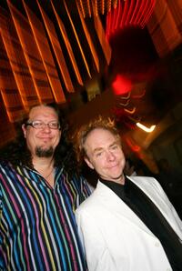 Penn Jillette and Teller at the fourth anniversary party of "Vegas Magazine" during the closing night of the CineVegas film festival.