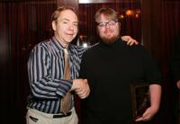 Teller and N.R. Miller at the Filmmakers Award Luncheon during the CineVegas film festival.