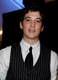 Miles Teller at the Gen Art's 12th Annual Fresh Faces In Fashion.