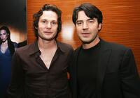 Henry Thomas and Ron Livingston at the after party of the screening of "Nightmares & Dreamscapes."