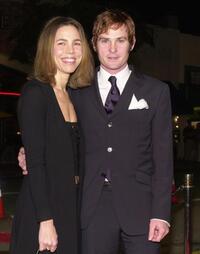 Henry Thomas and his wife Kelly at the premiere of "All the Pretty Horses."