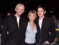 Robert MacNaughton, Dee Wallace and Henry Thomas at the premiere of "E.T. The Extra-Terrestrial."