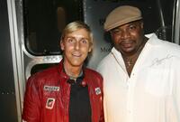 Barclay Butera and Marcello Thedford at the Barclay Butera/Angeleno Pre-Oscar Party.