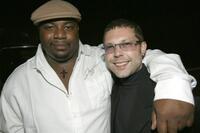 Marcello Thedford and Alestar Digby at the Barclay Butera/Angeleno Pre-Oscar party.