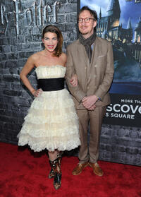 Natalia Tena and David Thewlis at the Grand Opening of Harry Potter: The Exhibition in New York.