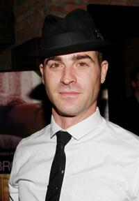 Justin Theroux at the New York premiere of "Broken English."