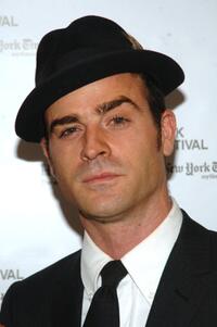 Justin Theroux at the New York Film Festival's presentation of "Inland Empire."