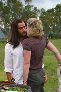 Justin Theroux and Gretchen Mol in "The Ten."