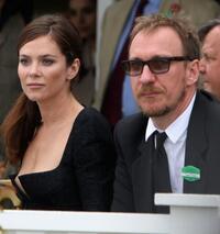 Anna Friel and David Thewlis at the Cartier International Polo Day 2009.