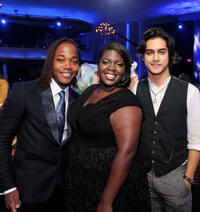 Leon Thomas III, Shanoah Washington and Avan Jogia at the Nickelodeon's 2011 TeenNick HALO Awards in California.