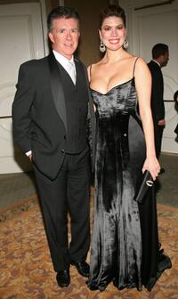 Alan Thicke and wife Tanya Callau at the Norby Walters' 16th Annual Night Of 100 Stars Oscar Gala.