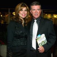 Alan Thicke and Tanya Callau at the "Shine" Book Party hosted by William Shatner.