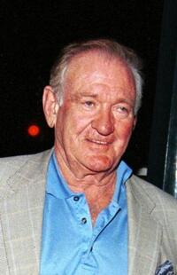 Rod Taylor at the Spago restaurant in California.