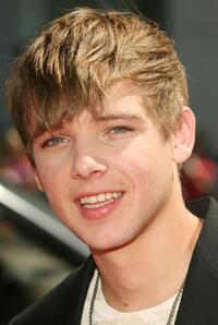 Max Thieriot at the premiere of "Nancy Drew."