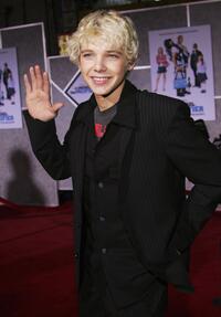 Max Thieriot at the premiere of "The Pacifier."