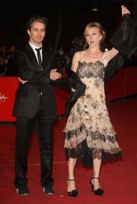 James Thierree and Sylvie Testud at the premiere of "Ce Que Mes Yeux Ont Vu" during the Rome Film Festival.