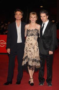 Laurent de Bartillat, Sylvie Testud and James Thierree at the premiere of "Ce Que Mes Yeux Ont Vu" during the Rome Film Festival.