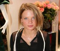 Melanie Thierry at the Blumarine store opening cocktail party.