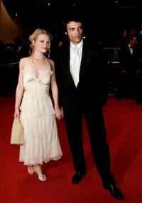 Melanie Thierry and Vincent Martinez at the screening of "Election" during the 58th International Cannes Film Festival.