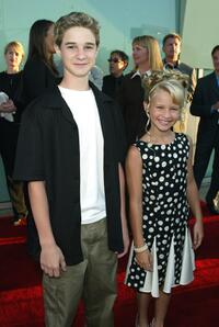 Scott Terra and Jenna Boyd at the premiere of "Dickie Roberts: Former Child Star."