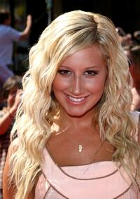 Ashley Tisdale at the premiere of "Harry Potter And The Order Of The Phoenix."