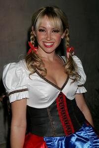 Jennifer Tisdale at the Halloween Mansion party hosted by Haylie Duff.