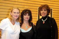 Andrea Thompson, Marilyn Kentz and Mary Ann Halpin at the book signing of "Fearless Women."