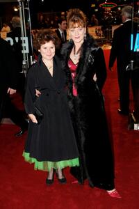 Imelda Staunton and Samantha Bond at the premiere of "A Bunch of Amateurs."