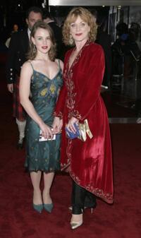 Samantha Bond and her daughter Holly at the Royal Film Performance 2006.