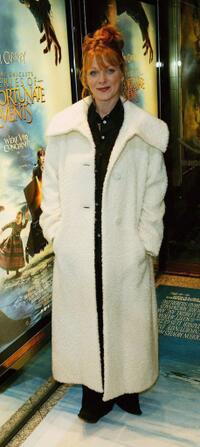 Samantha Bond at the European premiere of "Lemony Snickets A Series Of Unfortunate Events."
