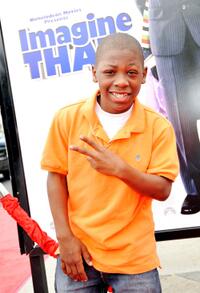 Bobb'e J. Thompson at the premiere of "Imagine That."