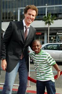Will Ferrell and Bobb'e J. Thompson at the premiere of "Land Of The Lost."