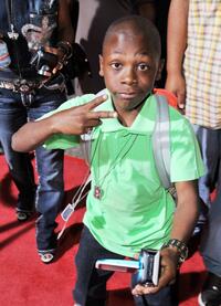 Bobb'e J. Thompson at the premiere of "Role Models."
