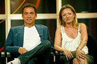 Bruno Tonioli and Producer Izzie Pick at the panel discussion for "Dancing with the Stars" during the ABC 2005 Television Critics Association Summer Press Tour.