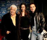 Antonio Carluccio, Laura Espsoto and Bruno Tonioli at the world premiere of "The Italian Job."