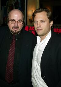 James Toback and Michael Mailer at the lunch by Miramax for the movie "City of God".