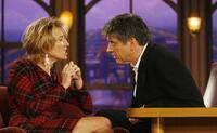 Emma Thompson at "The Late Late Show with Craig Ferguson" at CBS Television City.