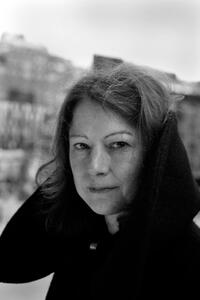Director Janet Tobias on the set of "No Place on Earth."