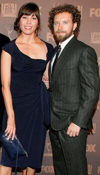 Michaela Conlin and T.J. Thyne at the 20th Century Television Fox Emmy after party.