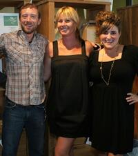 T.J. Thyne, Kim D'Amato and Kaycee Stroli at the green living lifestyle emmy lounge.